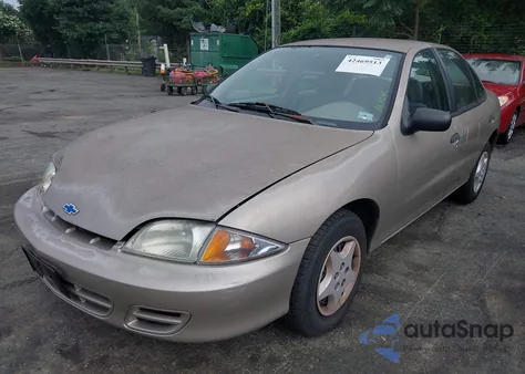 2001 Chevrolet Cavalier Cng из США, поврежденный, VIN 1G1JC524X17368471